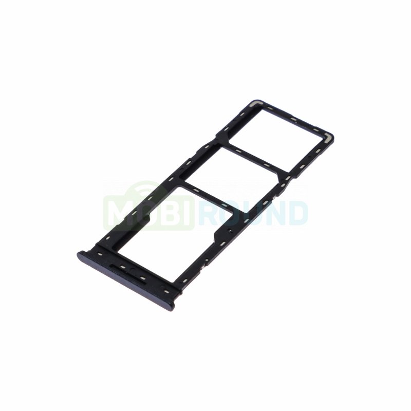 Держатель сим карты (SIM) для Itel P55 4G, черный