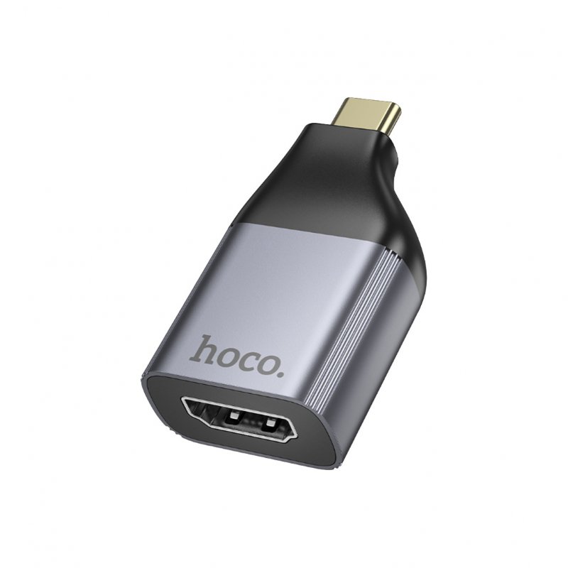Переходник (адаптер) Hoco UA33 Type-C-HDTV, серый