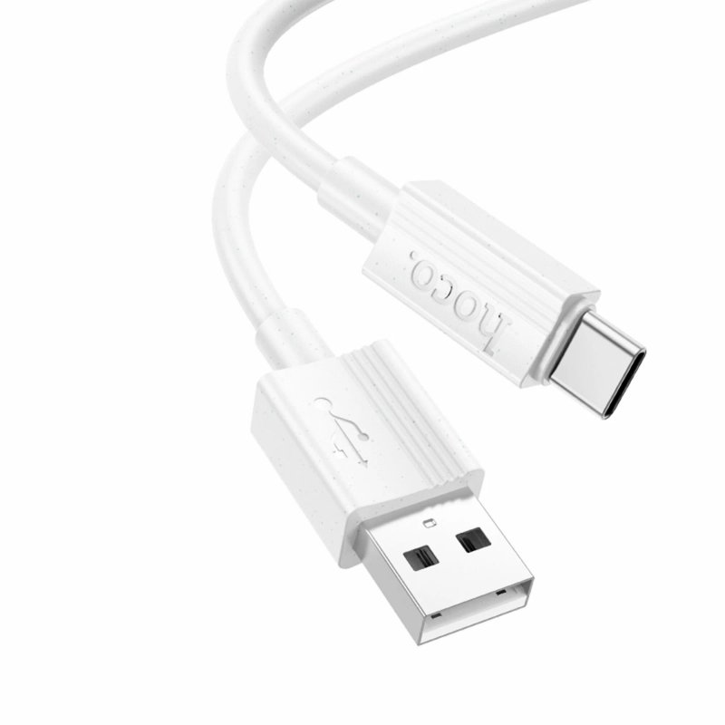 Дата-кабель Hoco X107 USB-Type-C, 1 м, белый