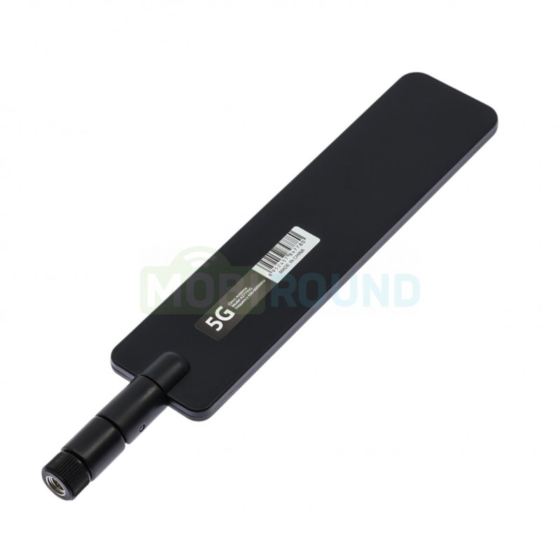 Антенна GSM/4G/5G/Wi-Fi 600-6000 МГц КСВ 1.5 разъем SMA-J поворотный, черный, 10 дБи