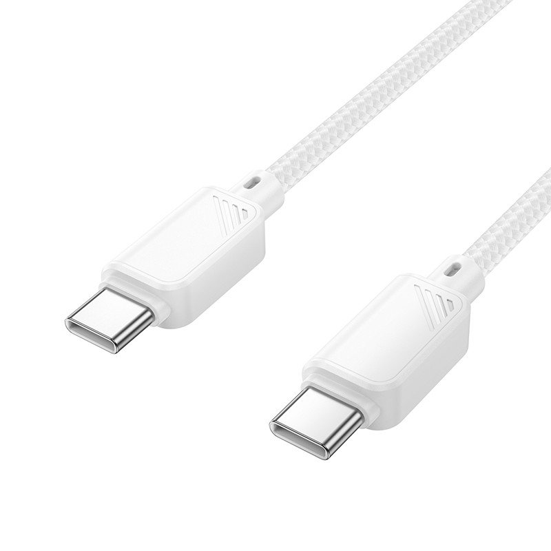 Дата-кабель Hoco X113 Type-C-Type-C, 1 м, белый