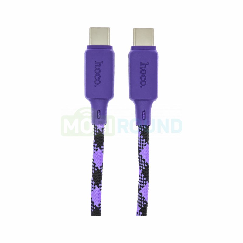 Дата-кабель Hoco X116 Type-C-Type-C, 1 м, фиолетовый