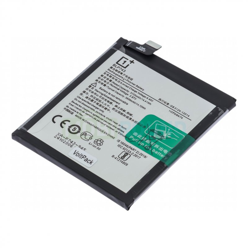 Аккумулятор VoltPack для OnePlus 7T (BLP743) 3800 мАч