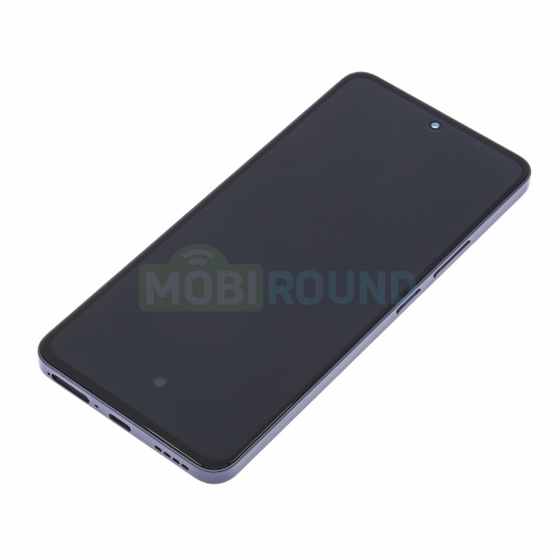 Дисплей для Realme 13 Plus 5G (в сборе с тачскрином) в рамке, черный, 100%