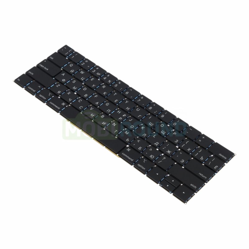 Клавиатура для ноутбука Apple MacBook Pro 13 Retina (A1989 / A1990) (вертикальный Enter) черный