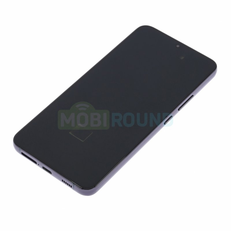 Дисплей для Samsung S906 Galaxy S22+ (в сборе с тачскрином) в рамке, черный, 100%