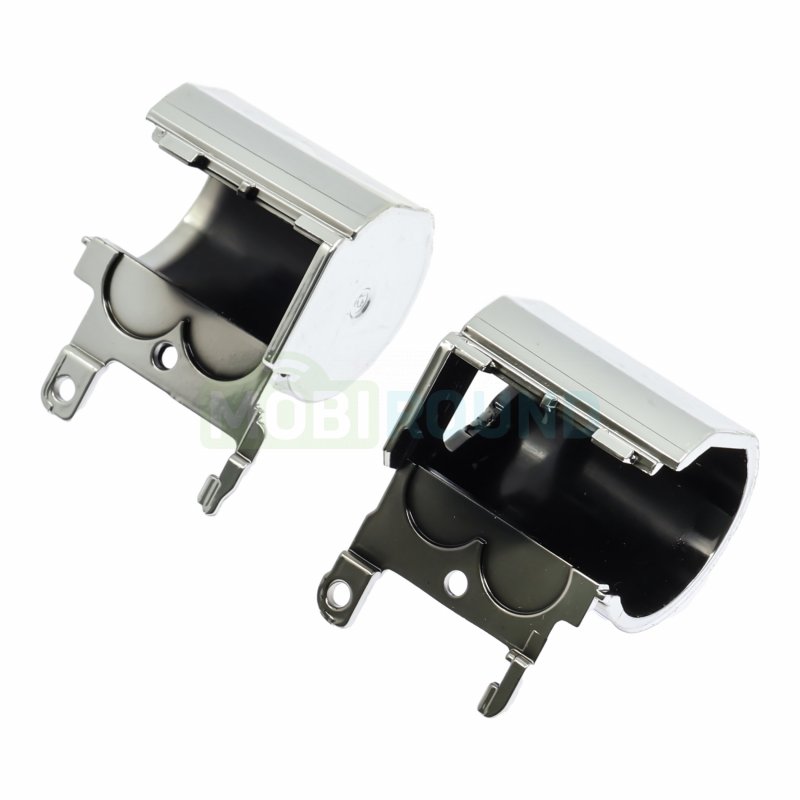 Заглушки петель для ноутбука HP 15-bs / 15-bw / 15-ra и др. (комплект 2 шт.) серебро