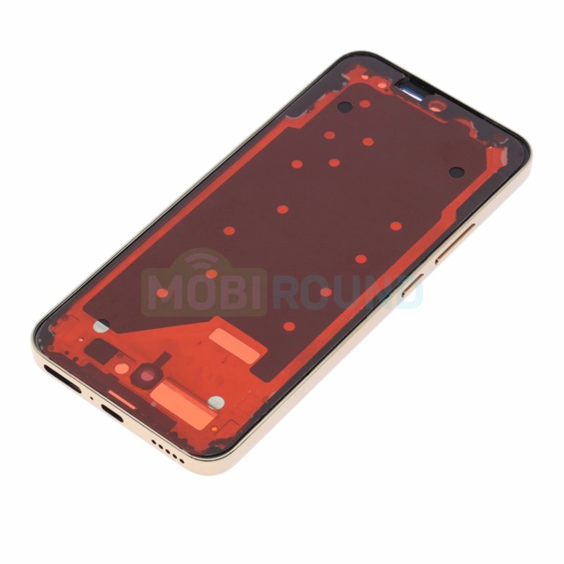 Рамка дисплея для Honor X9d 5G (в сборе) бронза