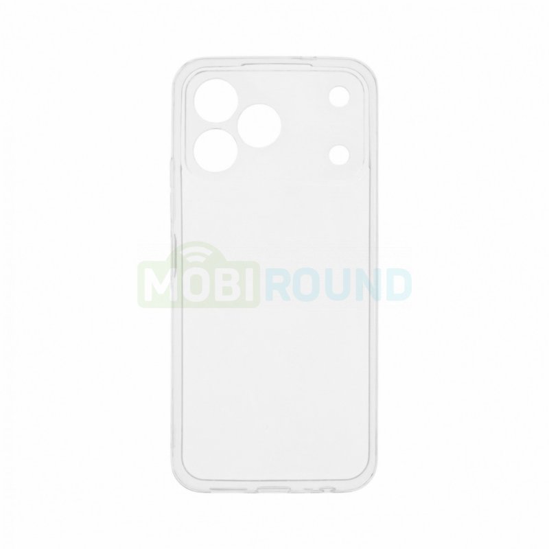 Силиконовый чехол Ultra Slim для Tecno Spark 50 5G, прозрачный