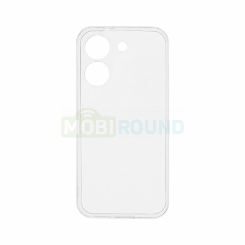 Силиконовый чехол Ultra Slim для POCO X8 Pro 5G, прозрачный