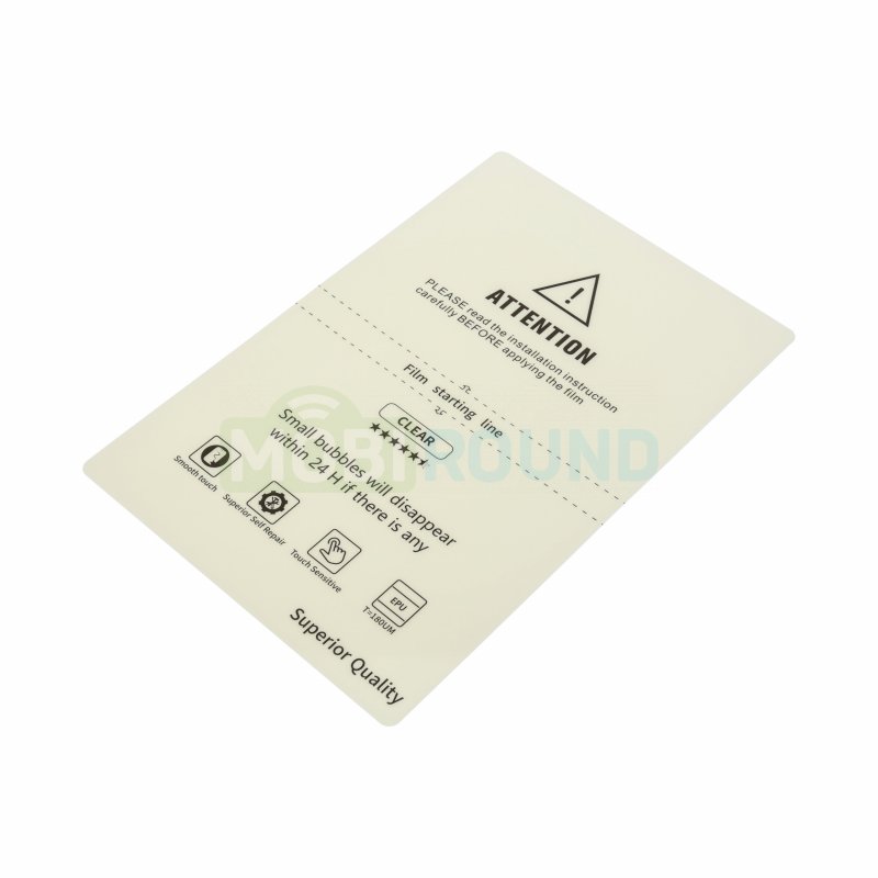 Полиуретановая пленка для Apple iPad Pro 11.0 (2021) глянцевая, Толщина: 0.18 мм