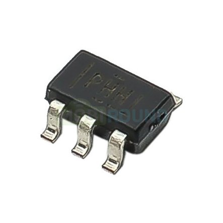 Стабилизатор напряжения TI малошумящий 1.8 В/0.2 А (TPS79318DBVR (SOT-23-5)/PHHI)