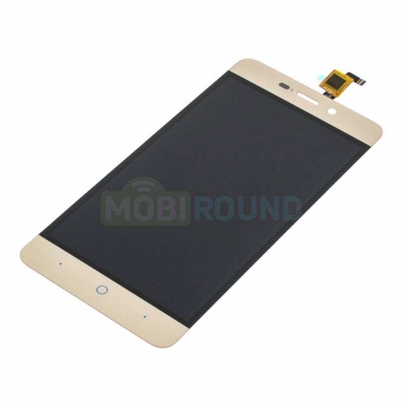 Дисплей для ZTE Blade X3 (в сборе с тачскрином) золото
