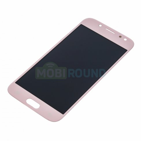 Дисплей для Samsung J530 Galaxy J5 (2017) (в сборе с тачскрином) (розовый, premium)