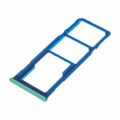 Держатель сим карты (SIM) для Samsung M315 Galaxy M31 (зеленый)