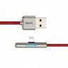 Дата-кабель Baseus Iridescent USB-Lightning (плетеный шнур / 2.4 A), 1 м