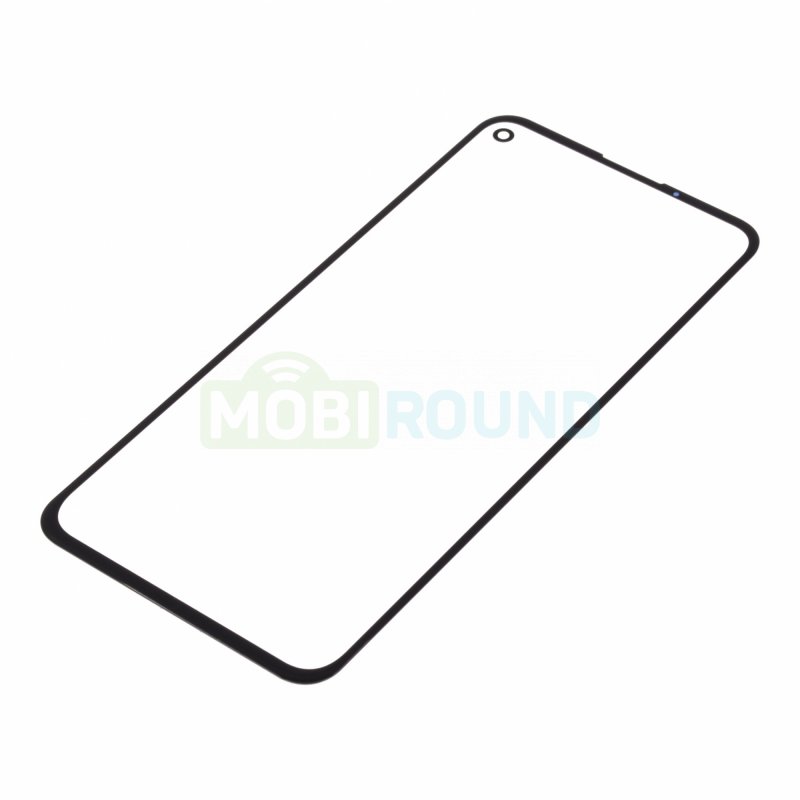 Стекло модуля для Google Pixel 5a, черный, AAA
