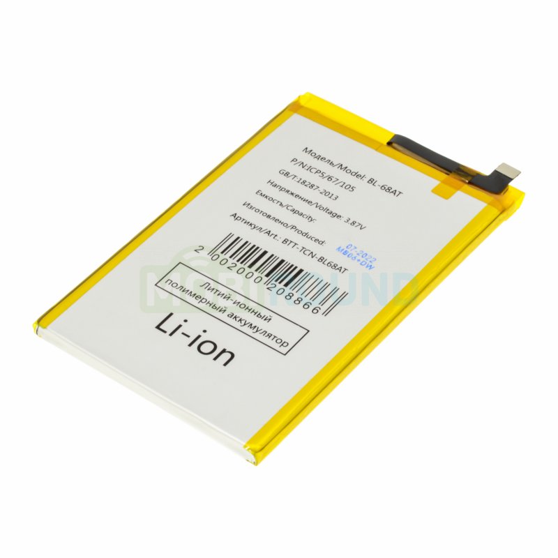 Аккумулятор для Tecno Pova 2 / Pova 3 (BL-68AT / AA