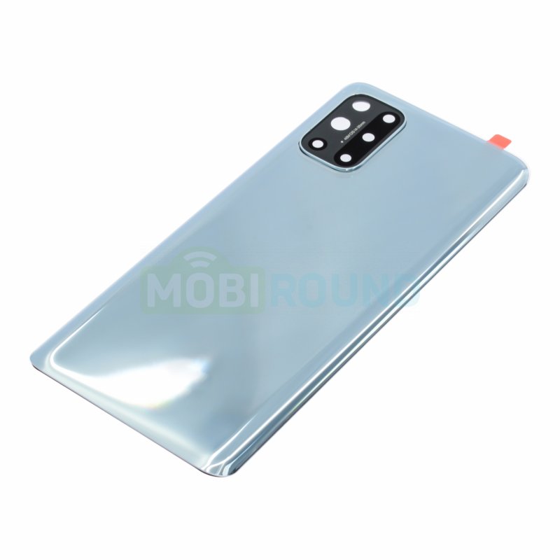 Задняя крышка для OnePlus 8T, серебро, AAA