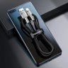 Дата-кабель Baseus Cafule Series USB-Type-C (плетеный шнур / 3 А), 1 м