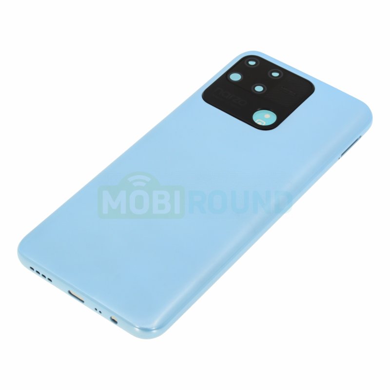 Задняя крышка для Realme Narzo 50A, синий