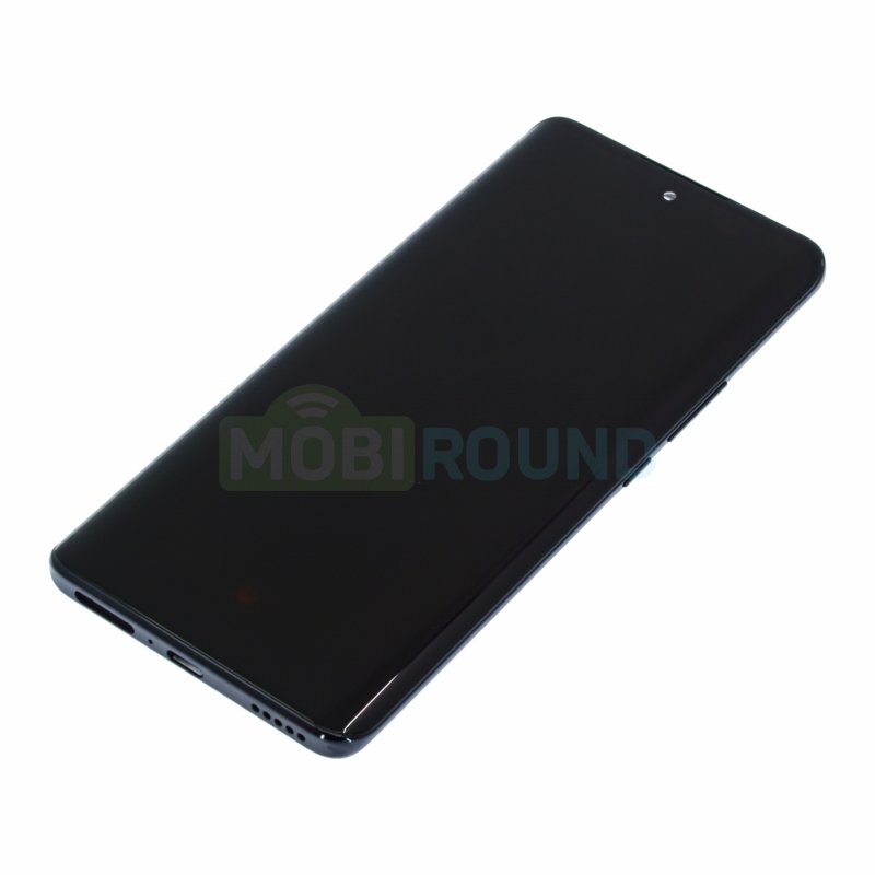 Дисплей для Honor 50 5G (в сборе с тачскрином) в рамке, черный, 100%