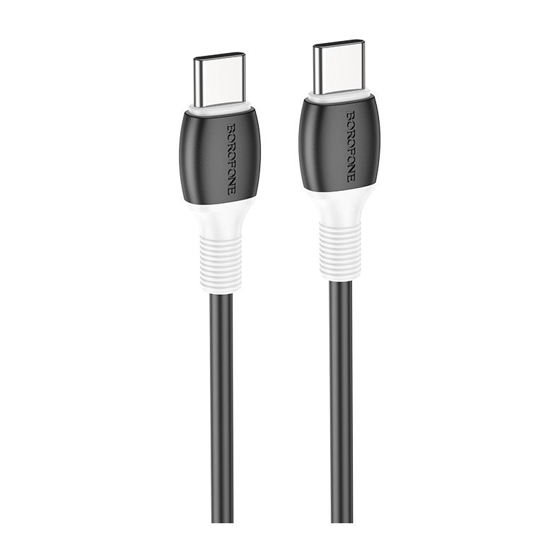 Дата-кабель Borofone BX84 Type-C-Type-C (60 Вт) 1 м, черный