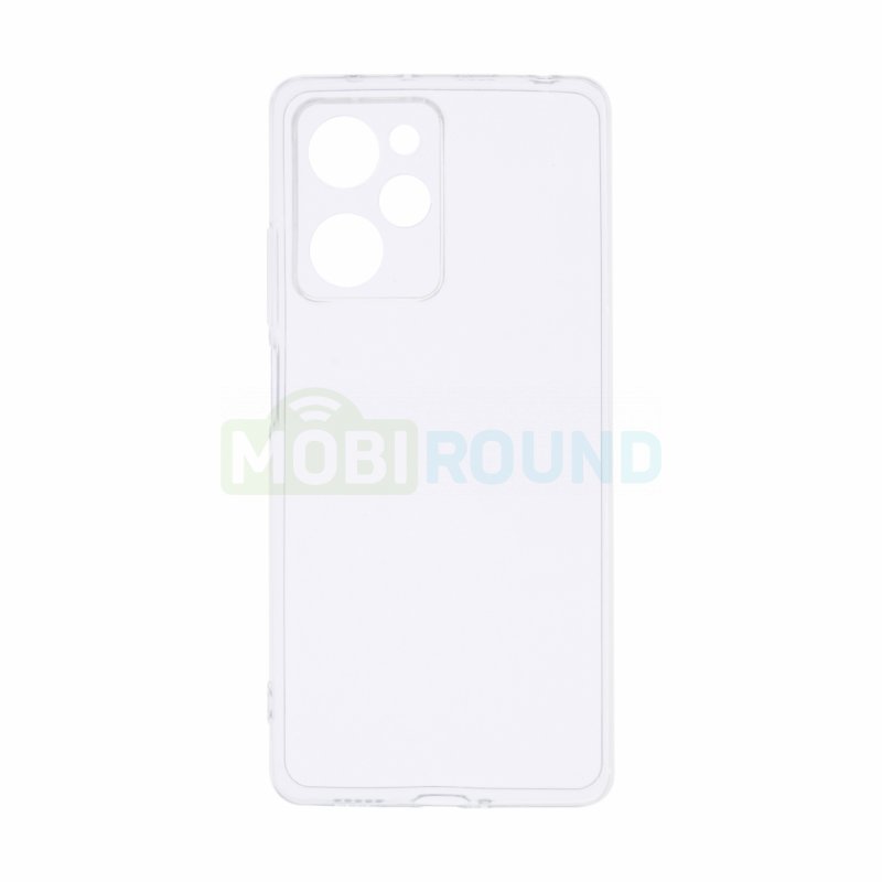 Силиконовый чехол Ultra Slim для POCO X5 Pro 5G, прозрачный