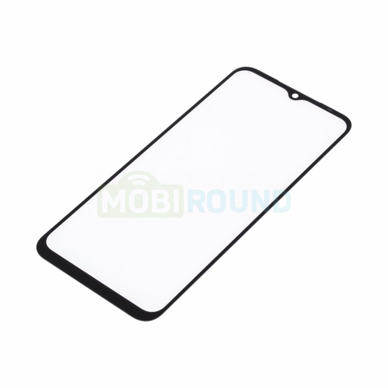 Стекло модуля для Samsung A145 Galaxy A14 4G / A14 5G, черный, AAA