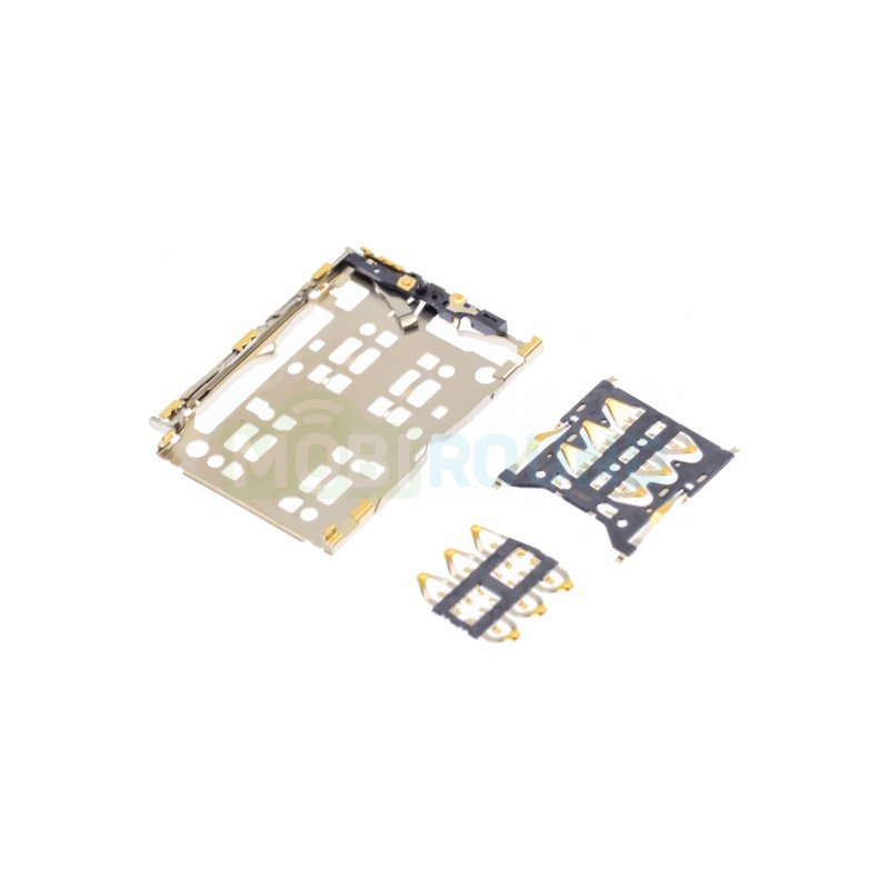 Коннектор сим карты (SIM) + коннектор карты памяти (MMC) для Honor 30S 5G (CDY-NX9A) Huawei P40 Lite 4G (JNY-LX1)