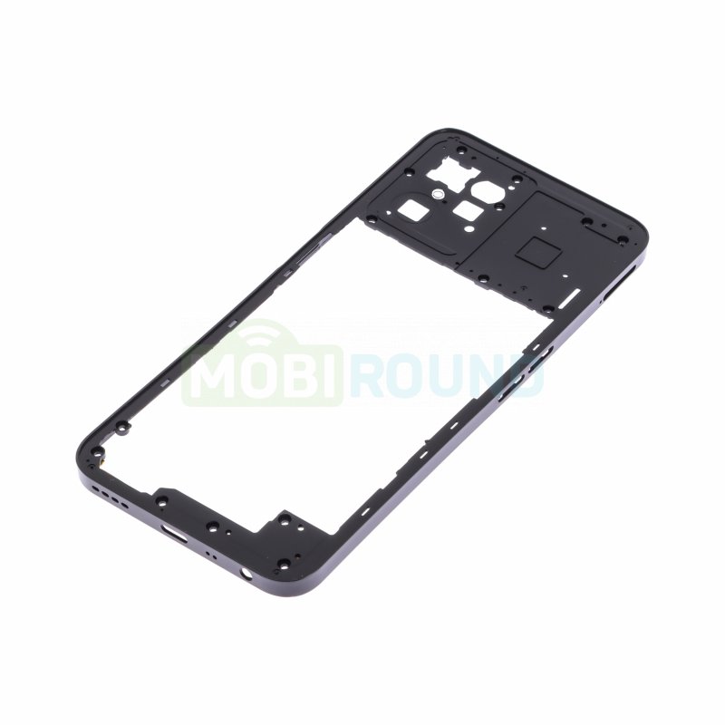 Средняя часть корпуса для Realme C35, черный
