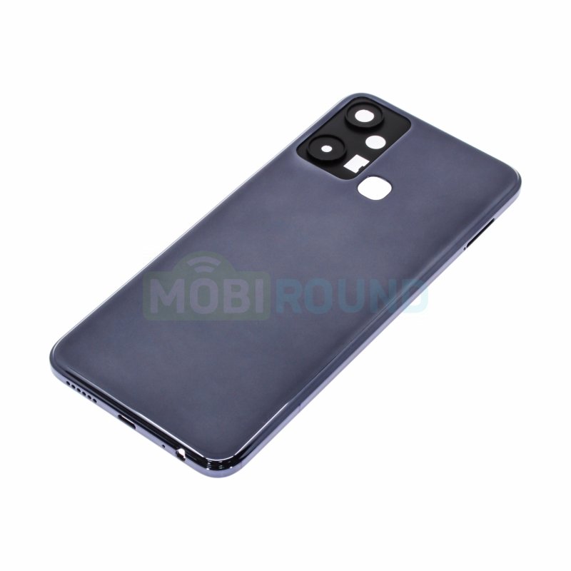 Задняя крышка для Infinix Smart 6 Plus, черный, AA