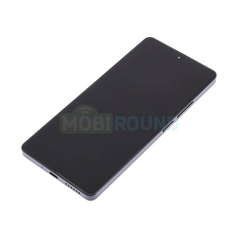 Дисплей для Xiaomi Redmi Note 13 Pro 4G (в сборе с тачскрином) в рамке, черный, 100%