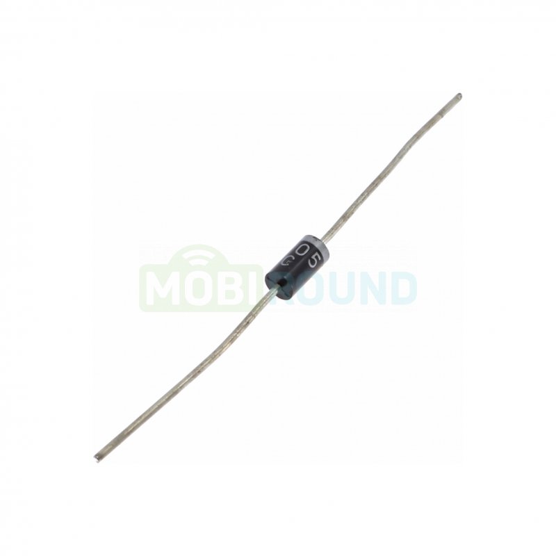 Диод MIC выпрямительный 600 В/2 А (RL205 (DO-15))