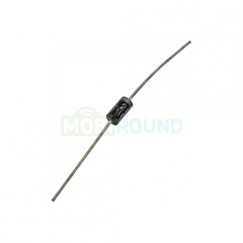 Диод MIC выпрямительный 1000 В/2 А (RL207 (DO-15))