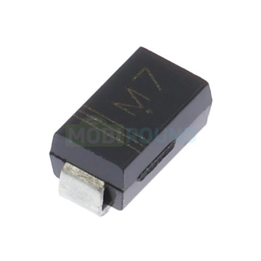 Диод выпрямительный SMD 1000 В/1 А (SMA4007 (DO-214AC))