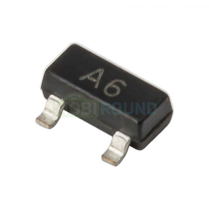 Диод JCET импульсный SMD 100 В/0.2 А (BAS16 (SOT-23))