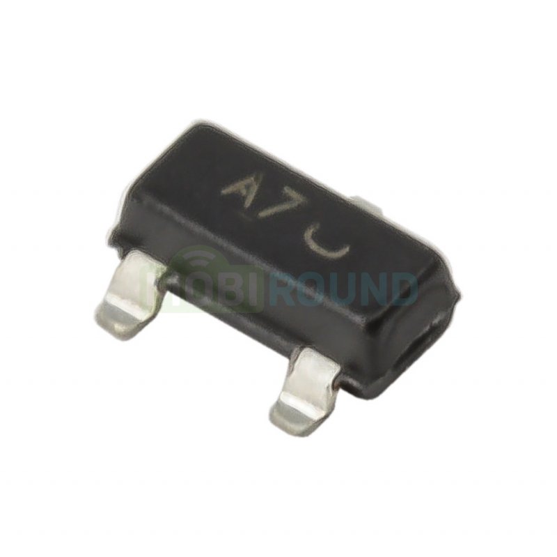 Диод ONS импульсный SMD 100 В/0.215 А (BAV99LT1G (SOT-23) (х2 последовательно))