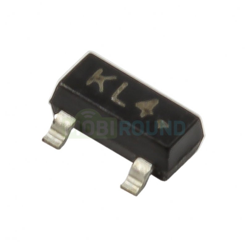 Диод Шоттки HOTTECH SMD 30 В/0.2 А (BAT54S (SOT-23) (х2 последовательно))