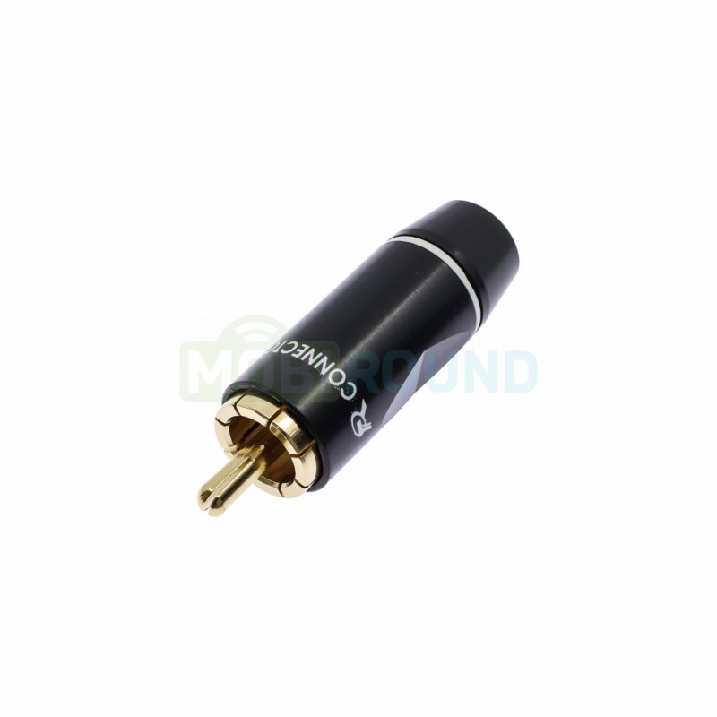 Штекер RCA Rconnector Hi-Fi на кабель (RC-N1013/W) белый