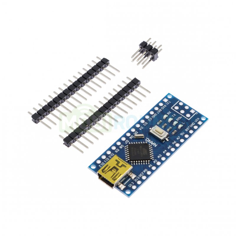 Отладочная плата NANO с miniUSB (ATmega168PA-AU+CH340G)