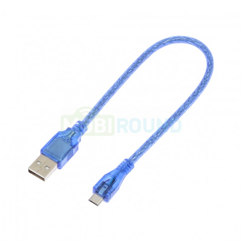 Кабель отладочной платы USB тип A - MicroUSB, 0.3 м