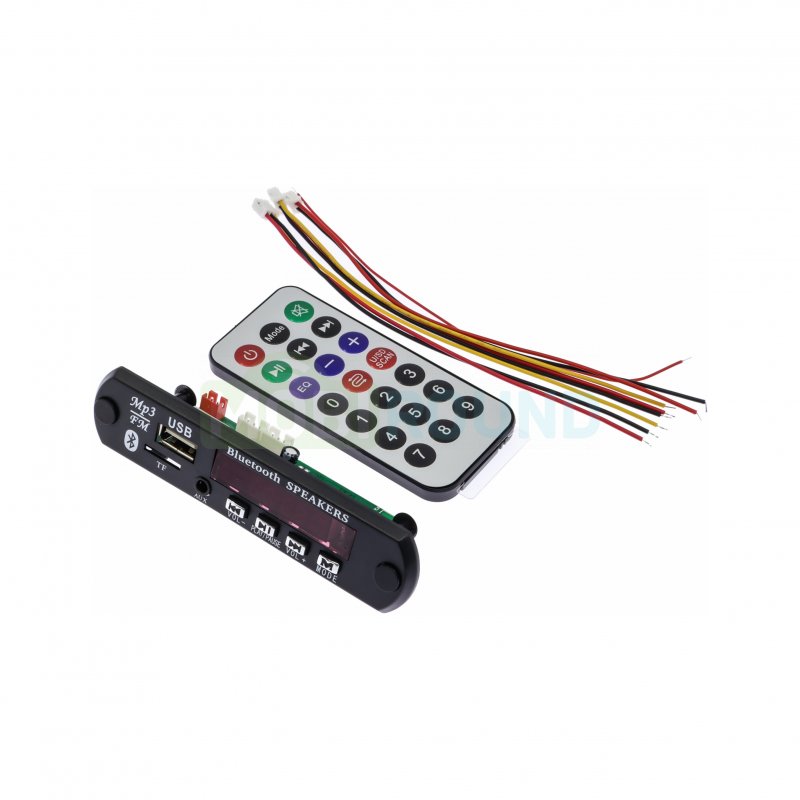 Модуль JX-018BT MP3 / Bluetooth/FM с пультом Uпит-12 В (AB5303B)
