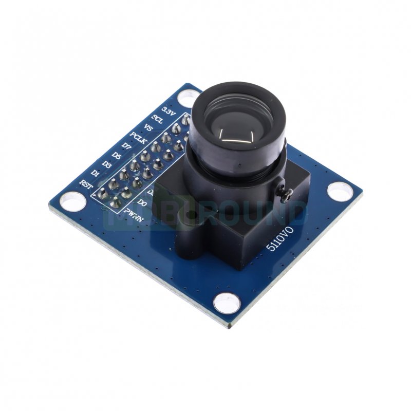 Модуль камеры VGA 640x480 8-бит I2C Uпит-3.3 В (OV7670)