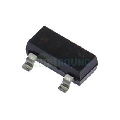 Цифровой биполярный транзистор NXP PNP 50 В/0.1 А R1-10 кОм R2-10 кОм (PDTA114ET (SOT-23)/x03)