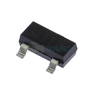 Цифровой биполярный транзистор NXP PNP 50 В/0.1 А R1-10 кОм (PDTA114TT (SOT-23)/x11)