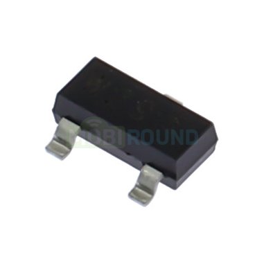 Цифровой биполярный транзистор NXP PNP 50 В/0.1 А R1-10 кОм R2-47 кОм (PDTA114YT (SOT-23)/*29)