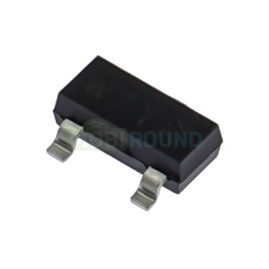 Цифровой биполярный транзистор NXP PNP 50 В/0.5 А R1-2.2 кОм R2-10 кОм (PDTB123YT (SOT-23)/x7Y)
