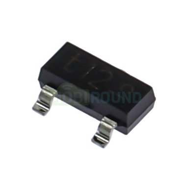 Цифровой биполярный транзистор NXP NPN 50 В/0.1 А R1-10 кОм (PDTC114TT (SOT-23)/x12)