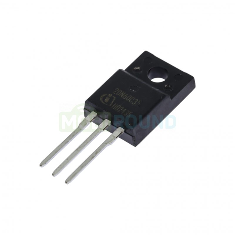 Полевой транзистор INFINEON N-MOSFET 650 В/20.7 А (SPA20N60C3 (TO-220FP))